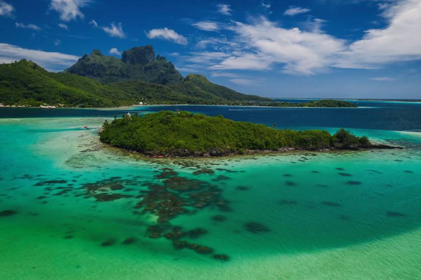 Photo - Polynésie Française - Vue du ciel - Bora Bora #251